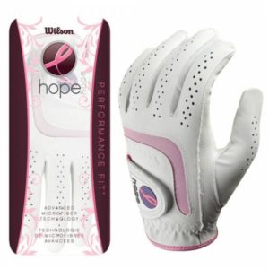 Brand New Wilson Hope Women's Left Handed Golf Glove (Microfiber technology) - Ladies Left Hand - Size: S