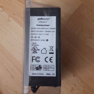 Brand New Switching Adapter Model: DSA-50PFA-24 1 240209 Input: 100-240V 50/60 Hz 1.2A Output: +24V 2.09A