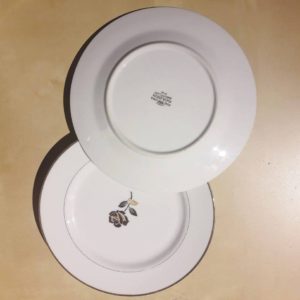 Fine China - Golden - Japan 2 PCS Good Condition