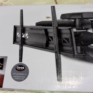 New Insignia 47-80 Inch Full Motion TV Wall Mount 110 lb Capacity,(1777)