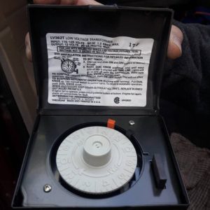 #Low Voltage Transformer - 115/125 to 12 Volts Good Condition,,(2312 – 2)