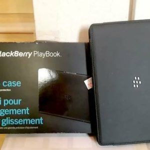 Brand New Black Berry Precision-Fit Slip Leather Case