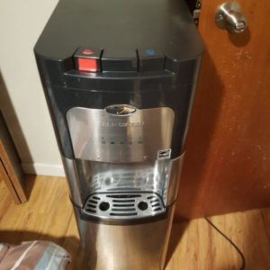 Whirlpool Self-Cleaning Bottom Loading hot and cold Water CoolerCold side is not so cold Hot side is very well,    (2420)