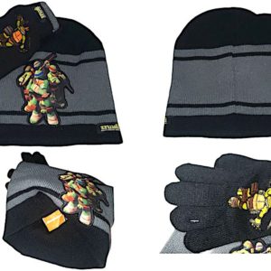 Brand New TURTLES Hat & Gloves Size 4-7